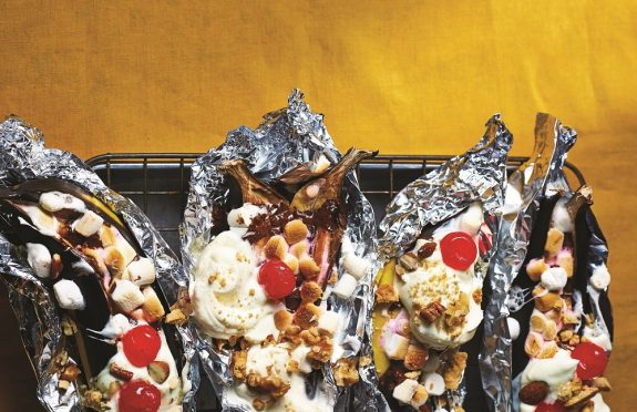 banana split s’mores