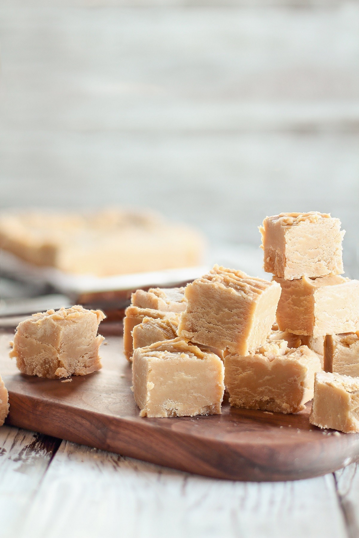 Sweet Homemade Peanut Butter Fudge Candy