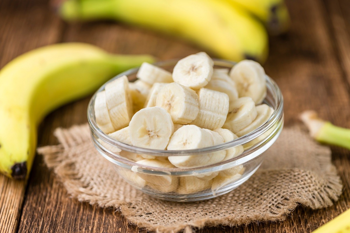 Sliced Bananas