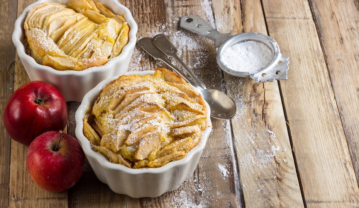Fresh baked apple pie