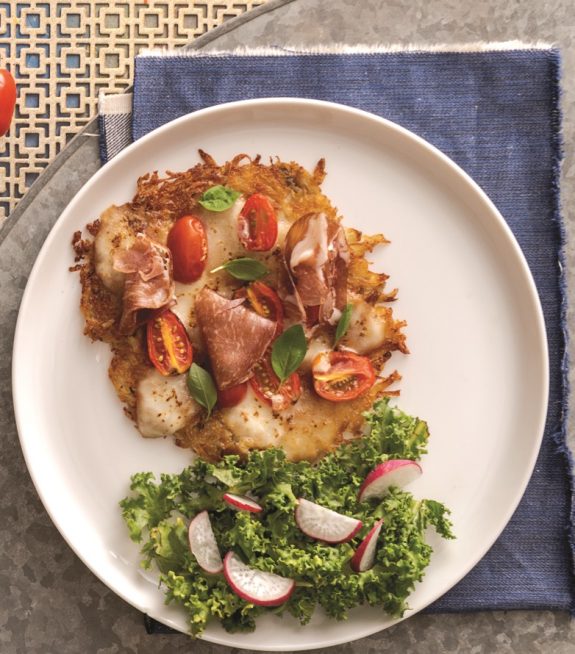 pitsa me patata anoigma