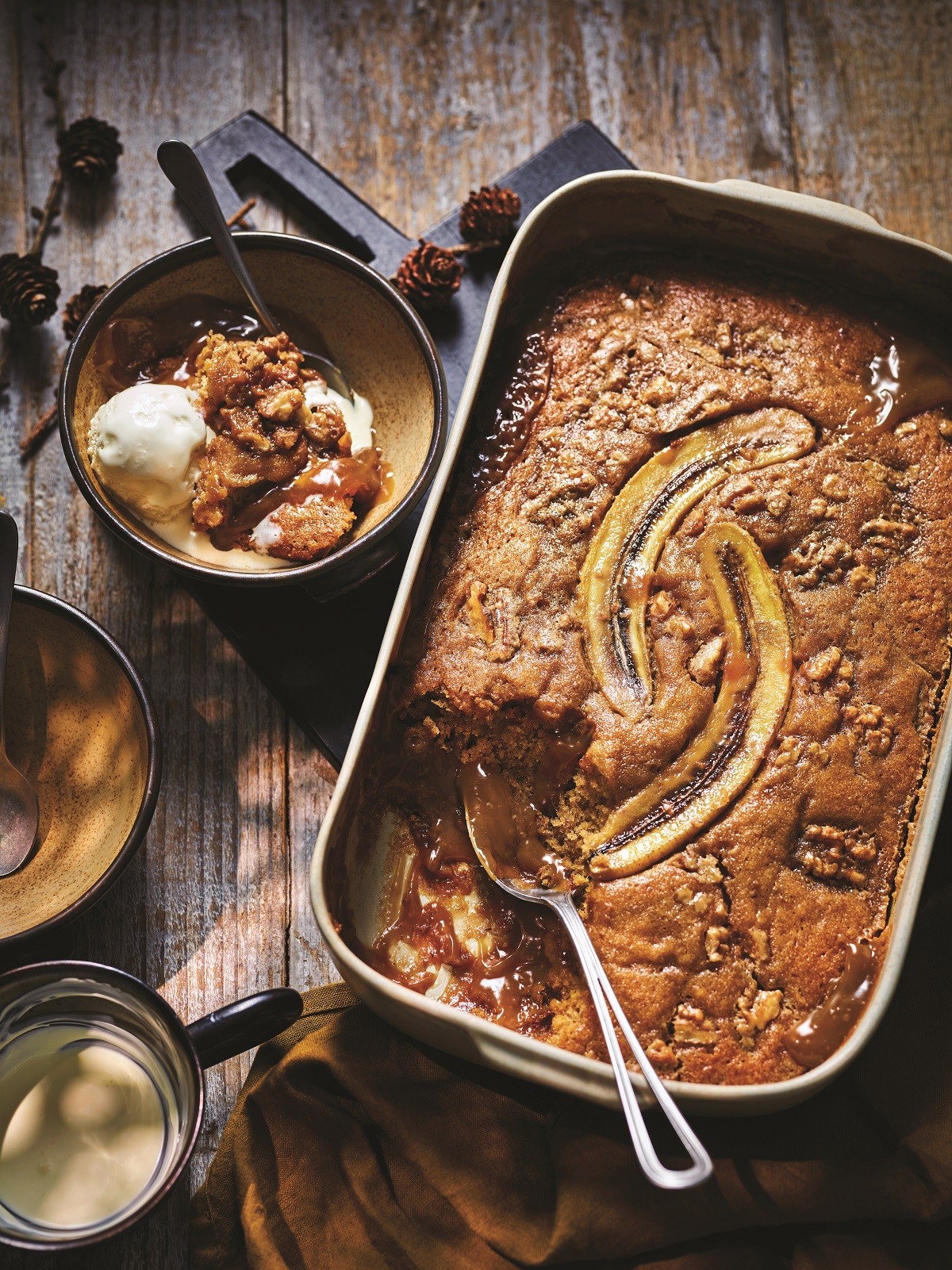 banana toffee sticky pudding