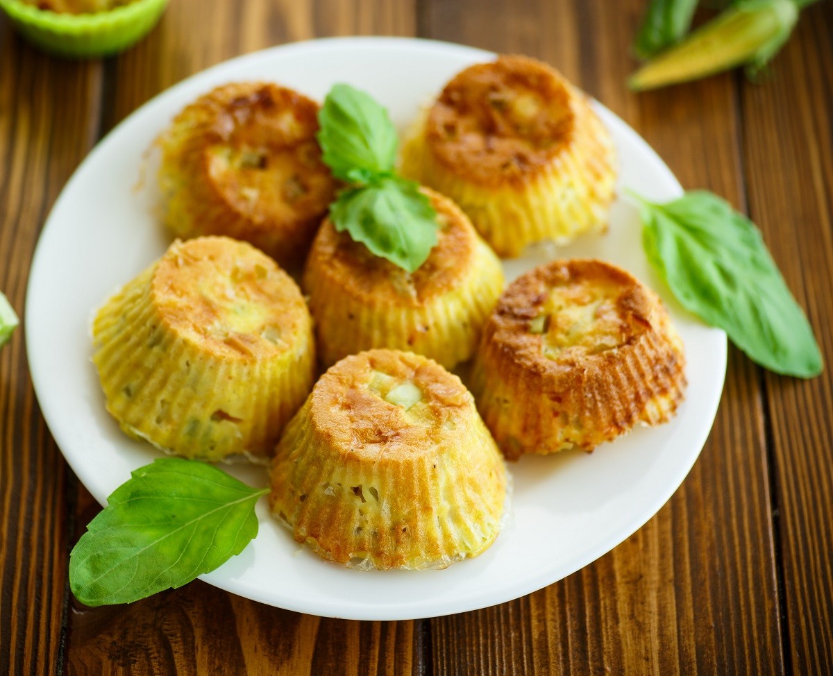 vegetable muffins with zucchini
