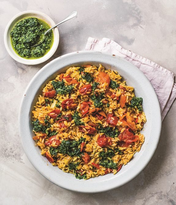 kritharaki-kokkinisto