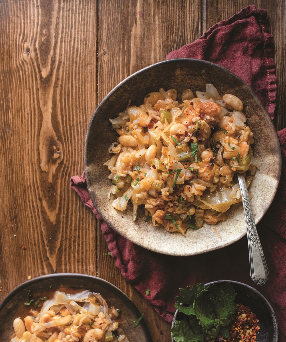 Laxanorizo me fasolia-anoigma