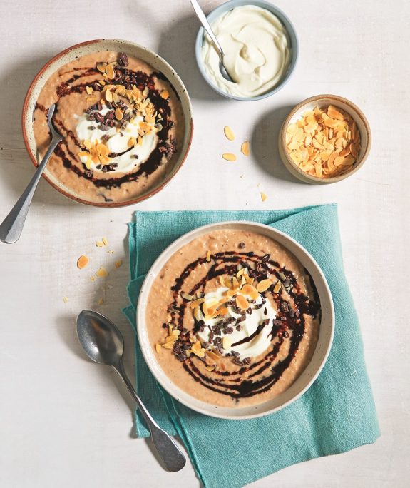 Everyday healthy, mocha poridge