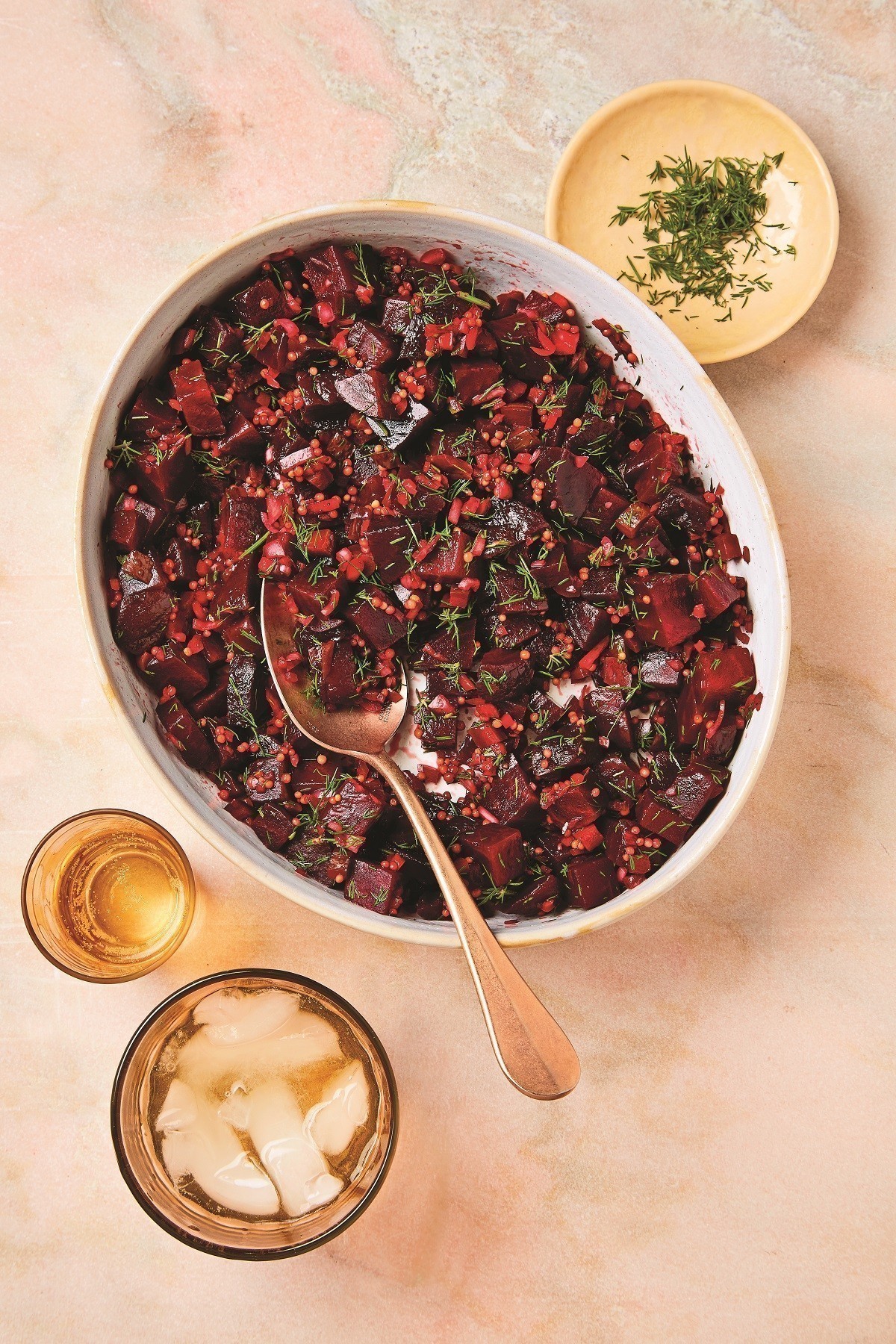 Quick beetrootchutney