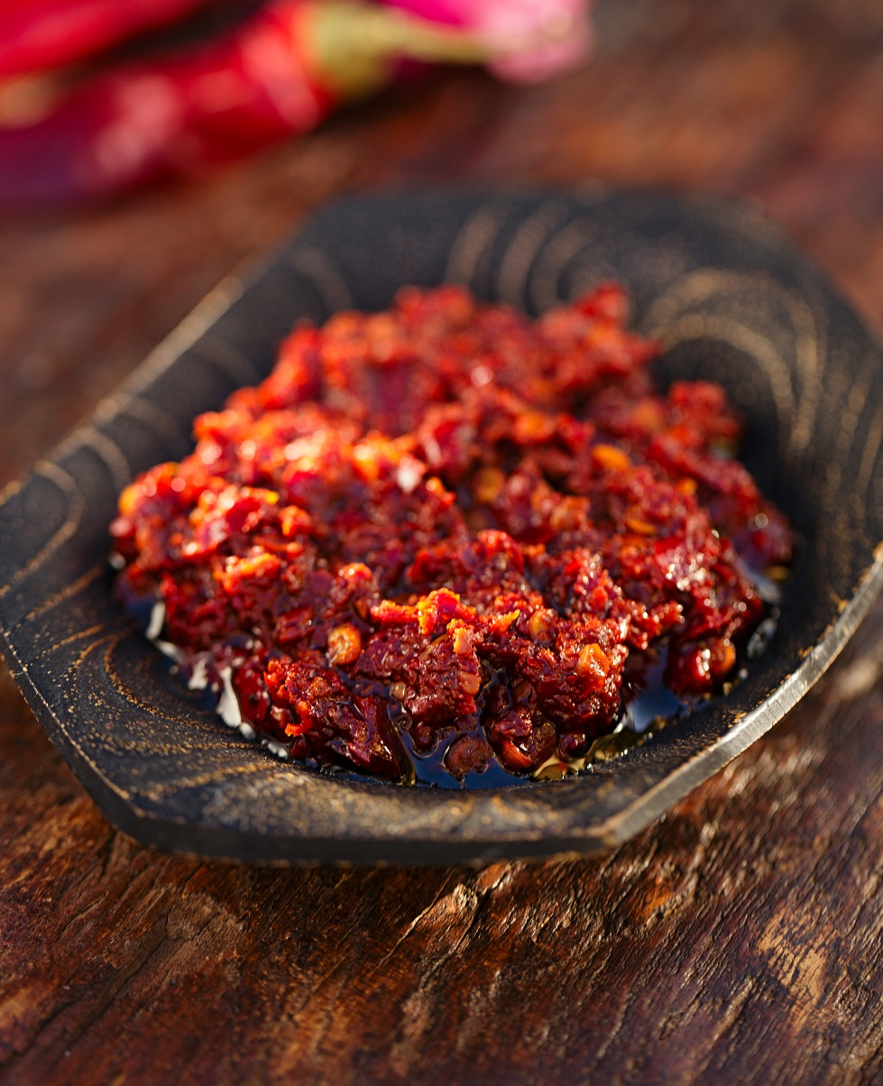 Traditional home-made  ajika