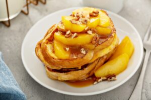 Caramel apple french toast