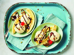 classic banana split