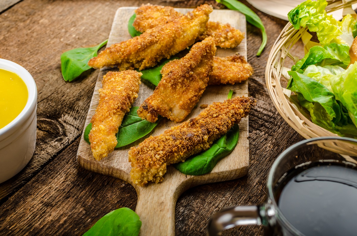 Corn crusted Chicken Tenders