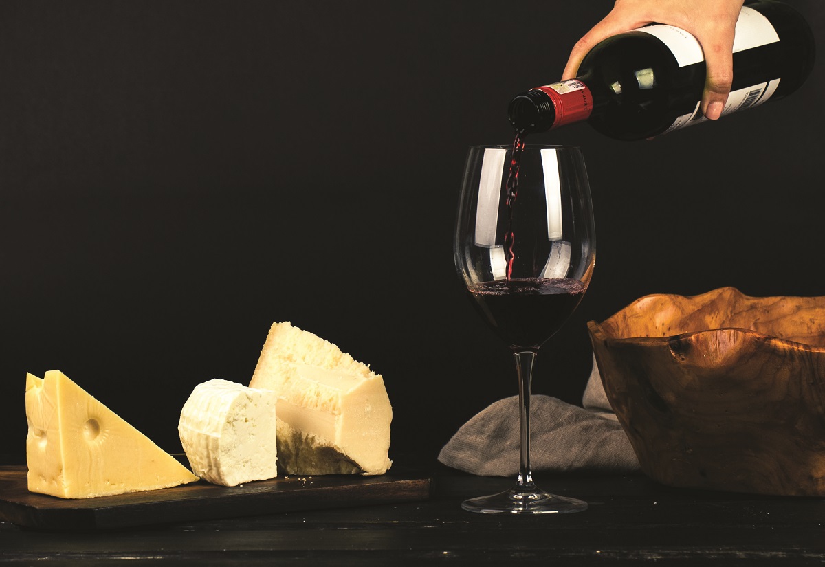 wine pairing anoigma