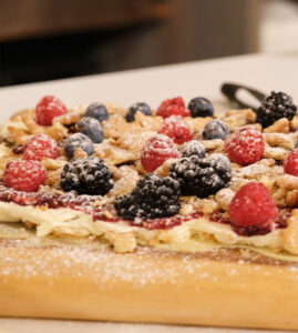 Butter and cream cheese borad olive header