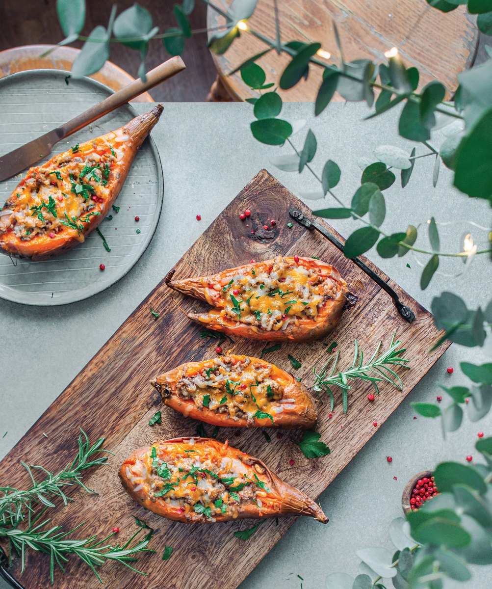 Gemistes glikopatates_anoigma