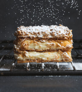 MILLE FEUILLE HEADER OLIVE