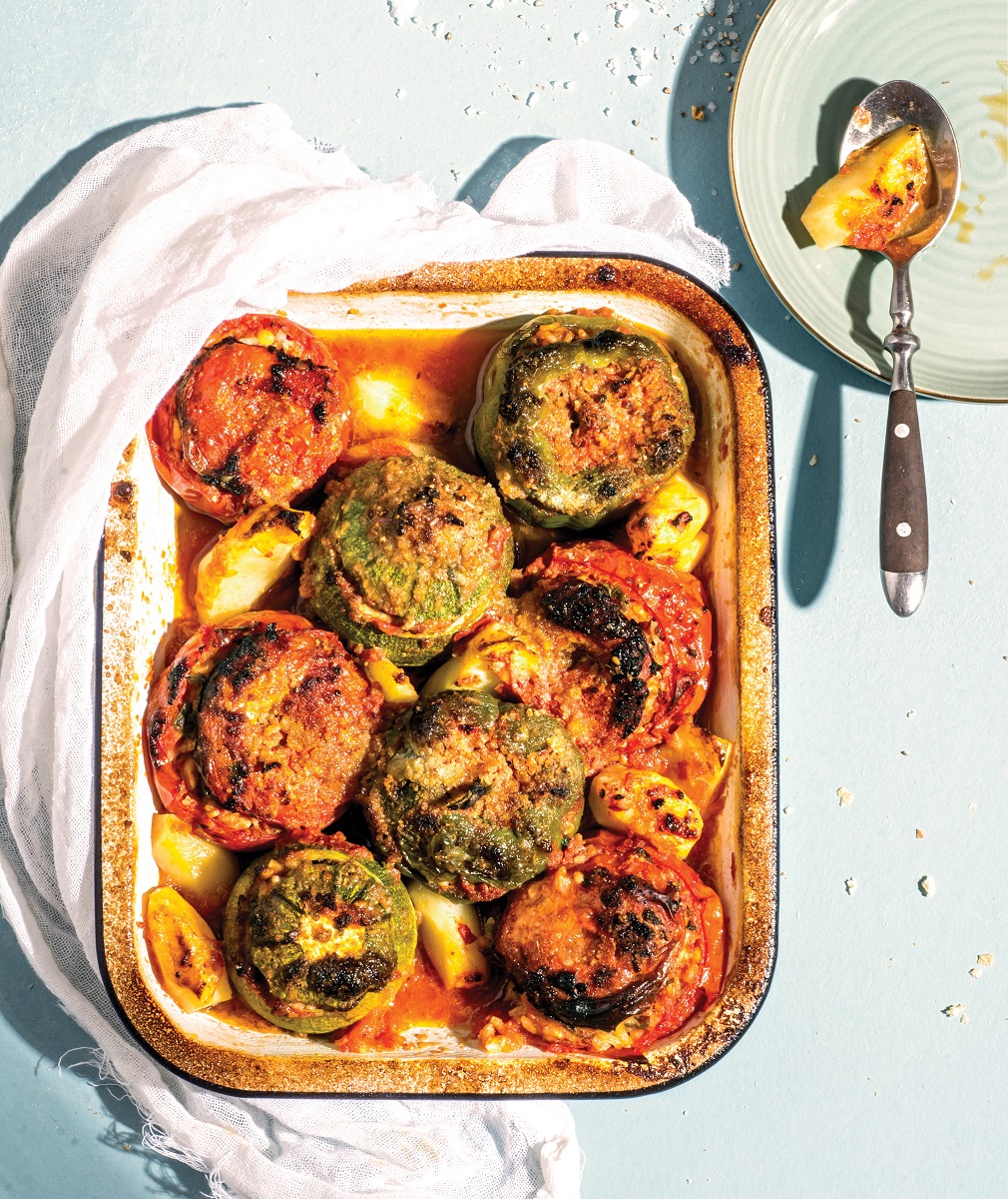 gemista ryzi koukounari stafides