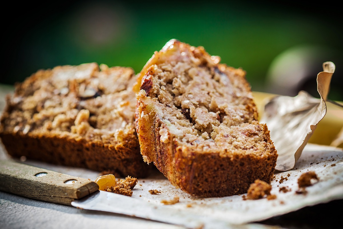 Vegan,Banana,Bread