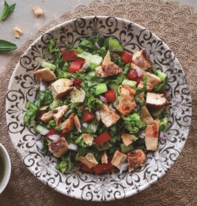 Salata fatous kotopoulo_anoigma