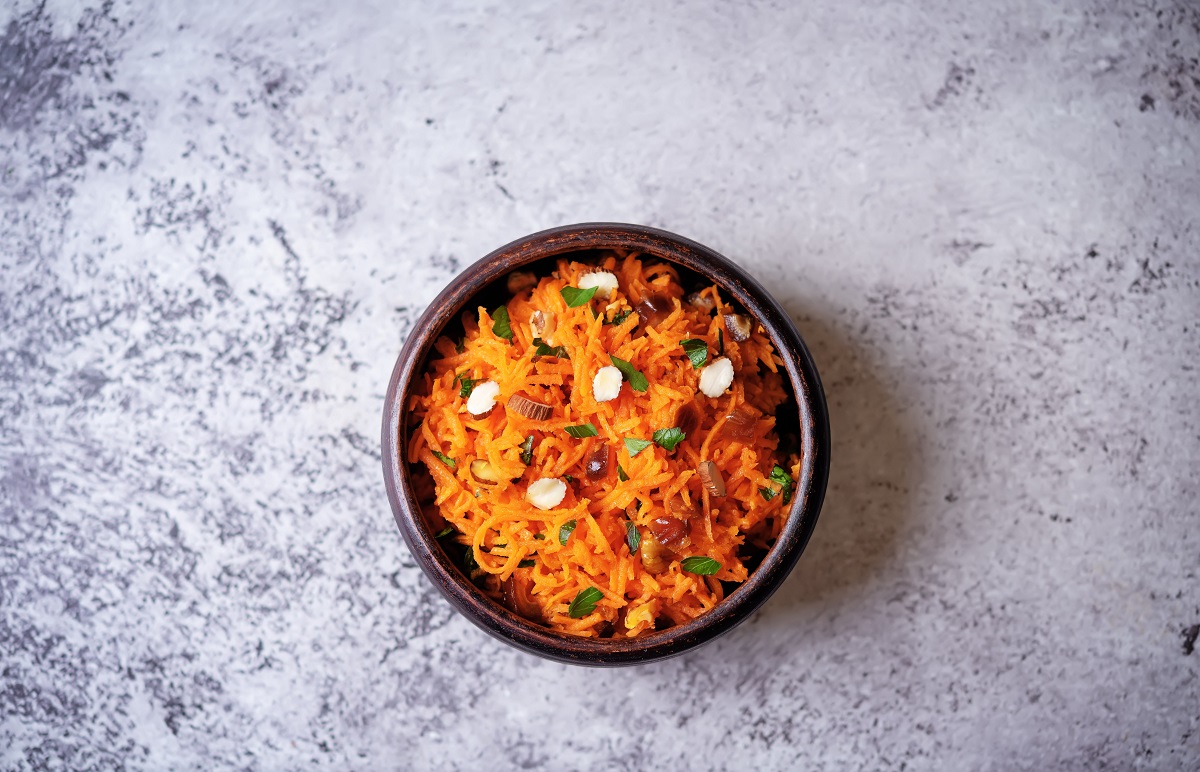 Carrot,Nuts,Dated,Moroccan,Salad,In,A,Bowl.,Toning
