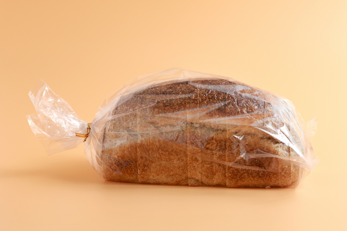 Artisan,Toast,Sourdough,Bread,Isolated,On,Orange,Background.