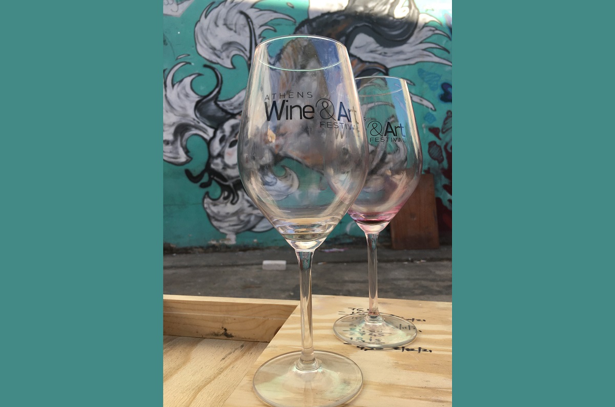 wine and art fest-anoigma