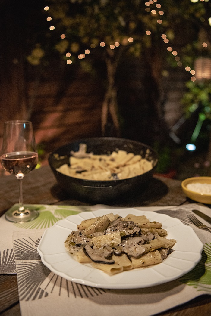 Rigatoni Shiitakehoulaki_anoigma