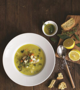 Soupes psaria thalassina anoigma