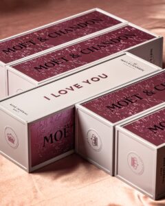 Εκφράζουμε την αγάπη μας με το limited edition gift box της Moët and Chandon
