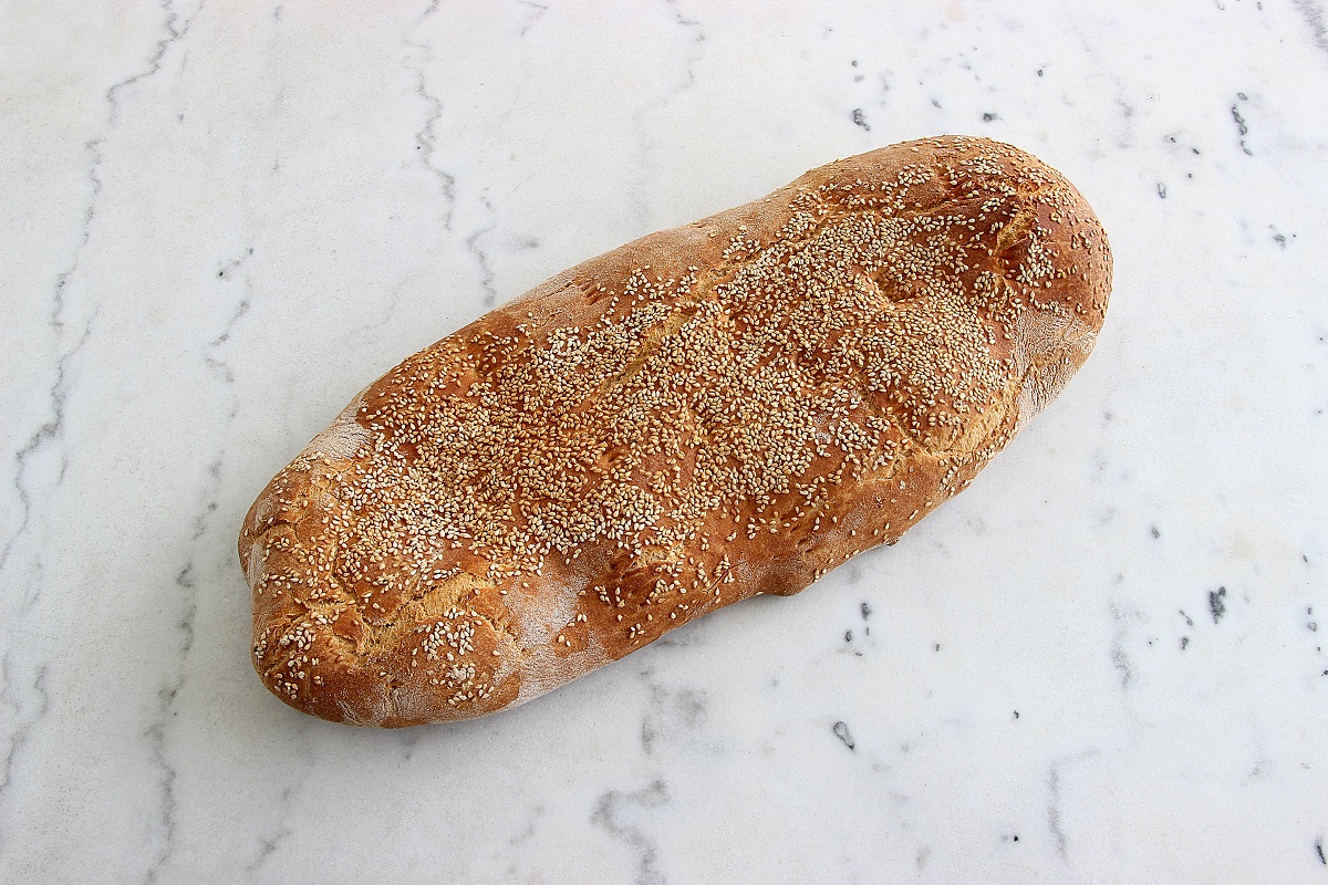 Greek,Sesame,Flatbread,Lagana,,Traditionally,Eaten,On,Clean,Monday,On