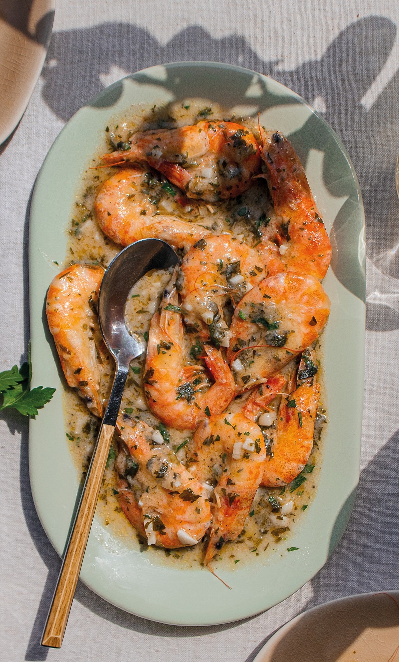 Garides sofrito-ANOIGMA