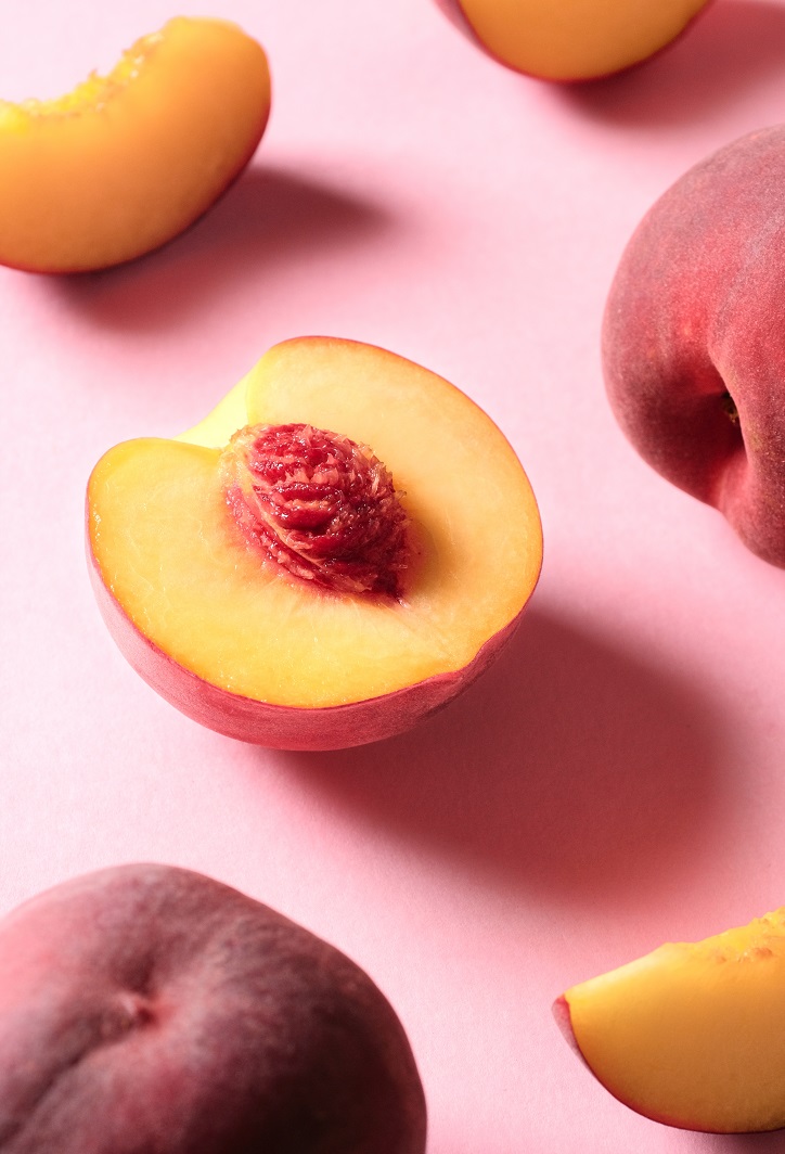 Yellow,Peach,On,Colorful,Plain,Background.,Soft,Light,With,Graphic