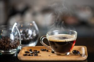 Black,Drip,Coffee,In,Glass,Cup,,Barista,Making,Drip,Coffee