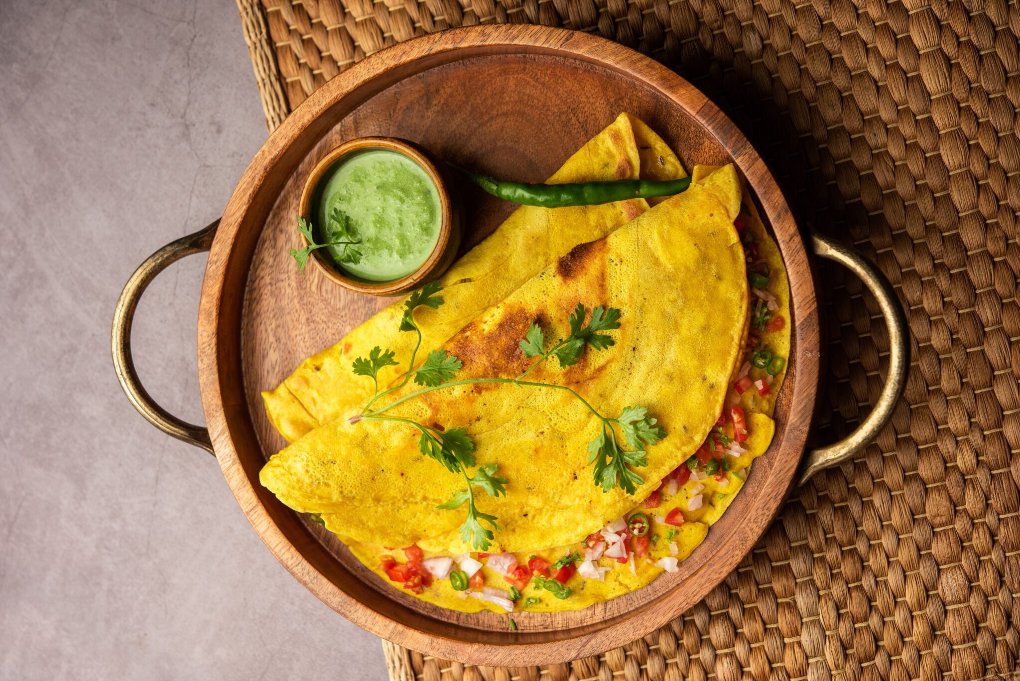 Cheela,,Chilla,Or,Chila,Is,A,Rajasthani,Breakfast,Dish,Generally