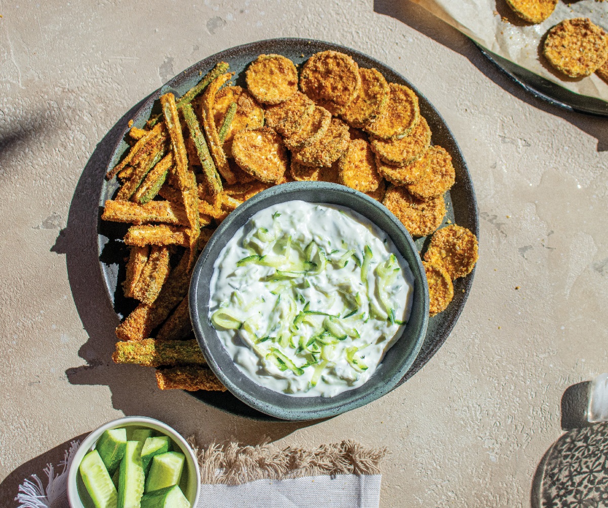 Kolokithakia tzitziki