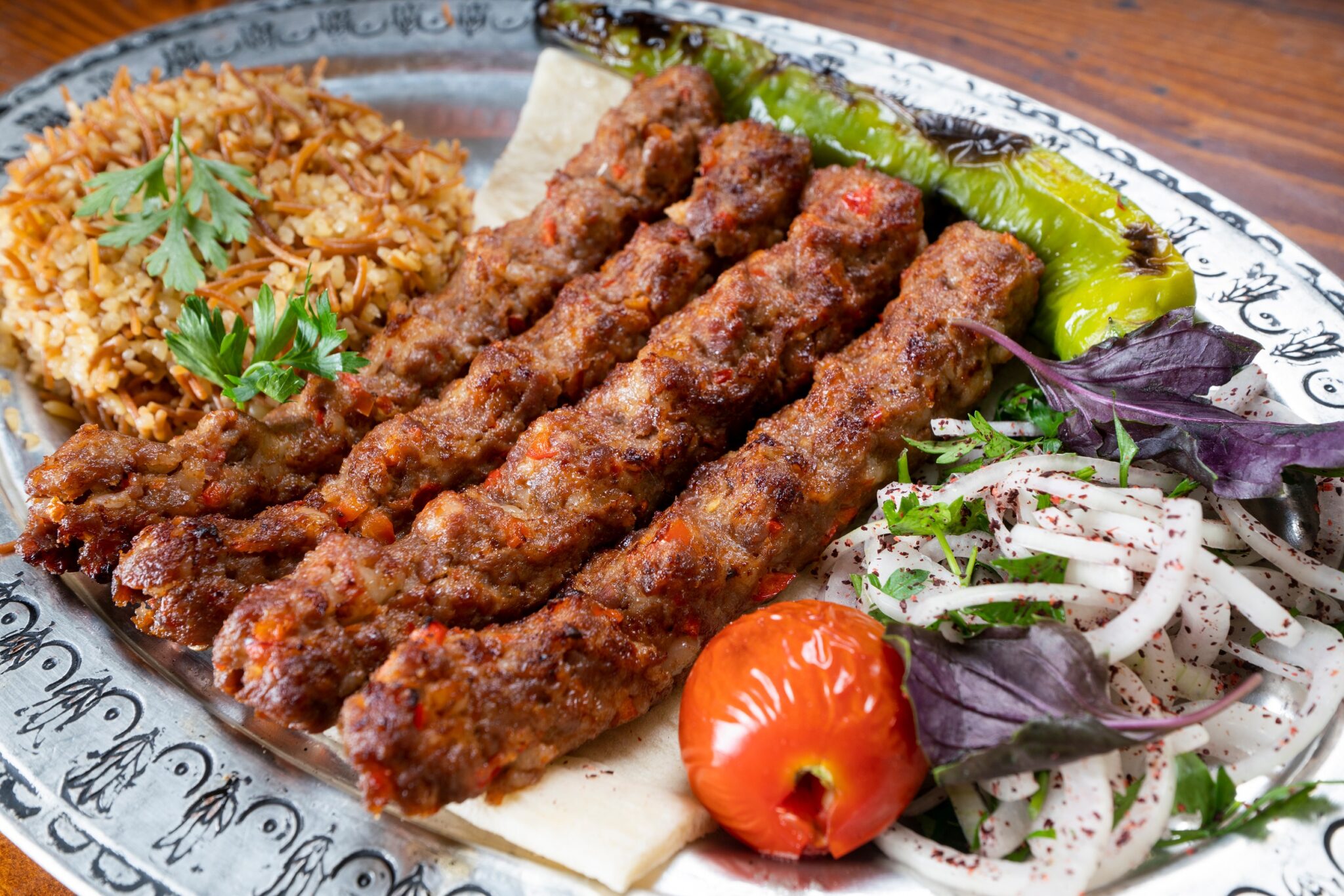 Turkish,Style,Kebab.,Traditional,Turkish,Food,Adana,Kebab.,Urfa,,Mardin