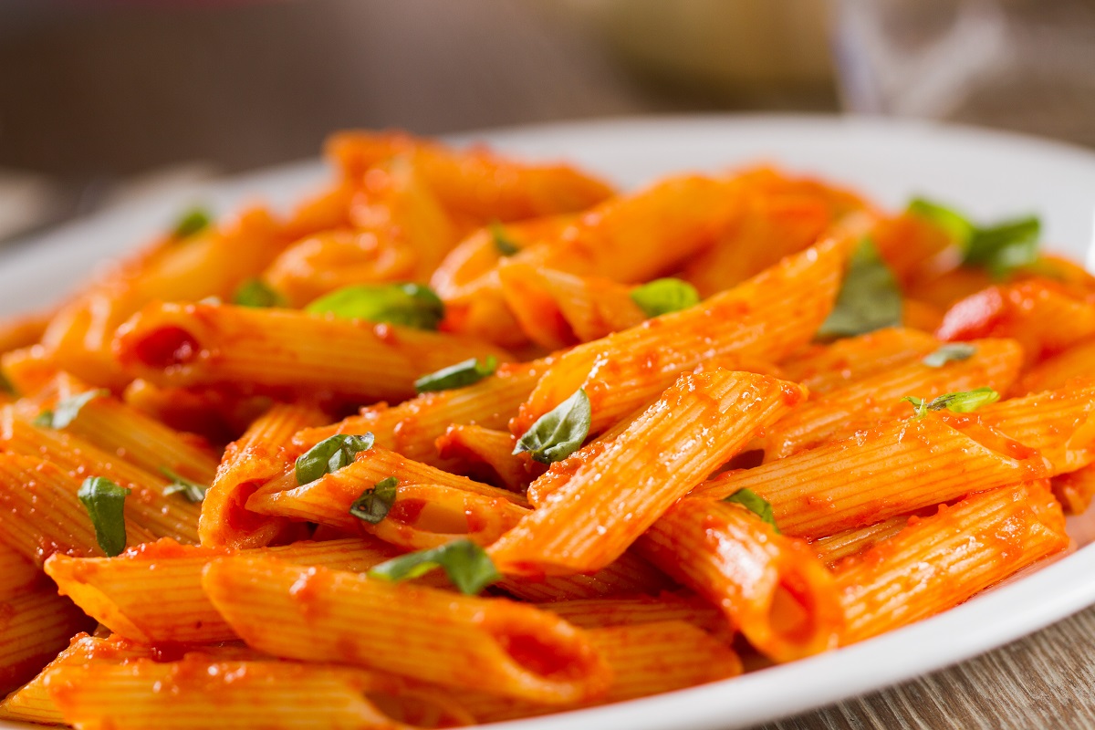 Pasta,With,Tomato,Sauce