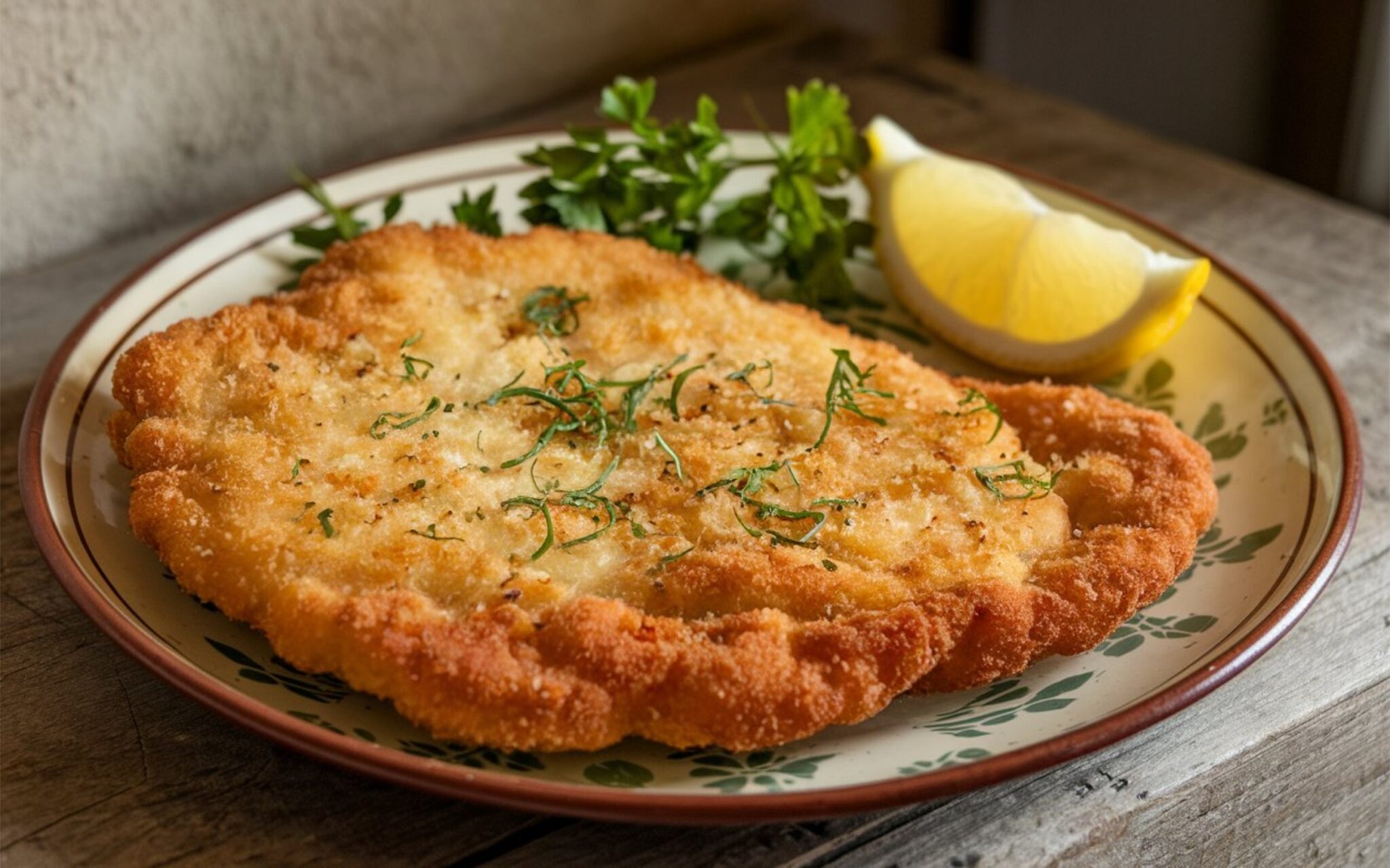 Schnitzel:,Thinly,Breaded,And,Fried,Cutlet,,Usually,Pork,Or,Veal,