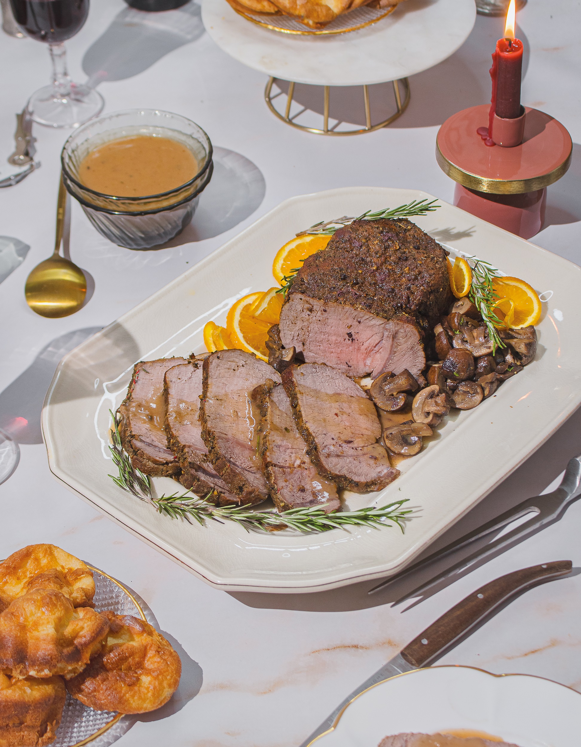 Roast beef me manitaria