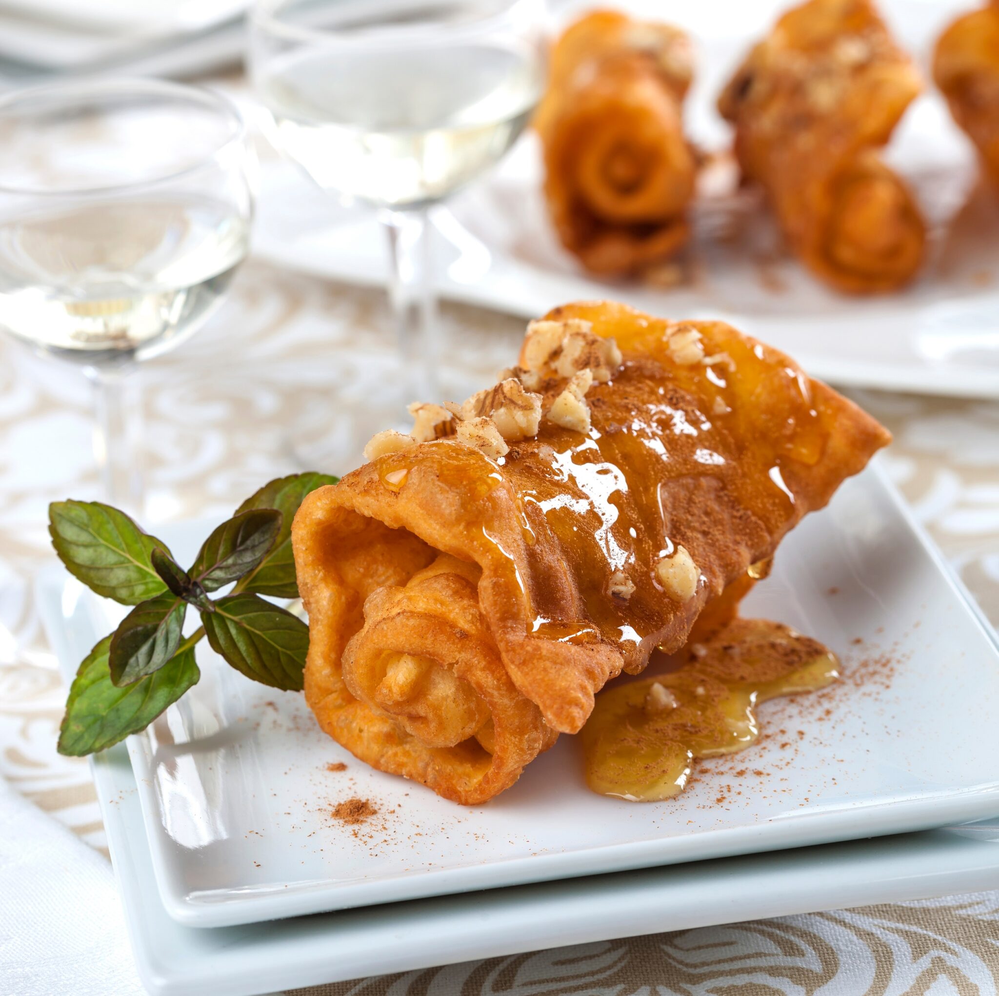 Greek,Diples,Are,Thin,Sheets,Of,Dough,That,Are,Folded