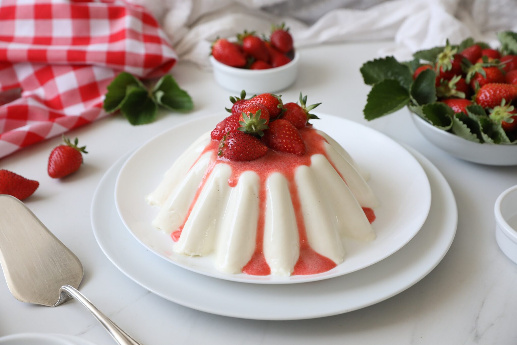 Panna,Cotta,,A,Molded,Chilled,Italian,Dessert,,Made,Of,Cream,