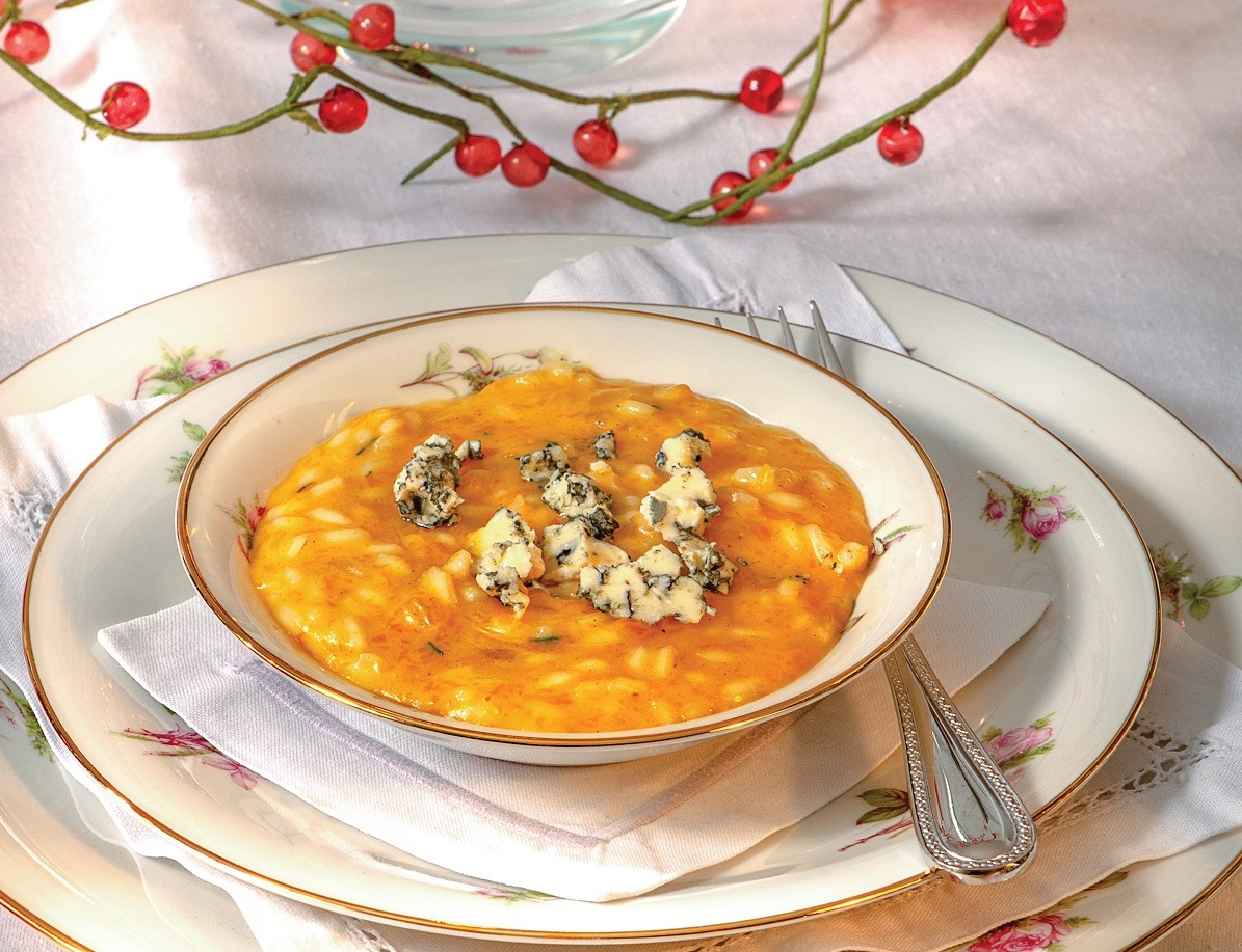 Ριζότο με κολοκύθα