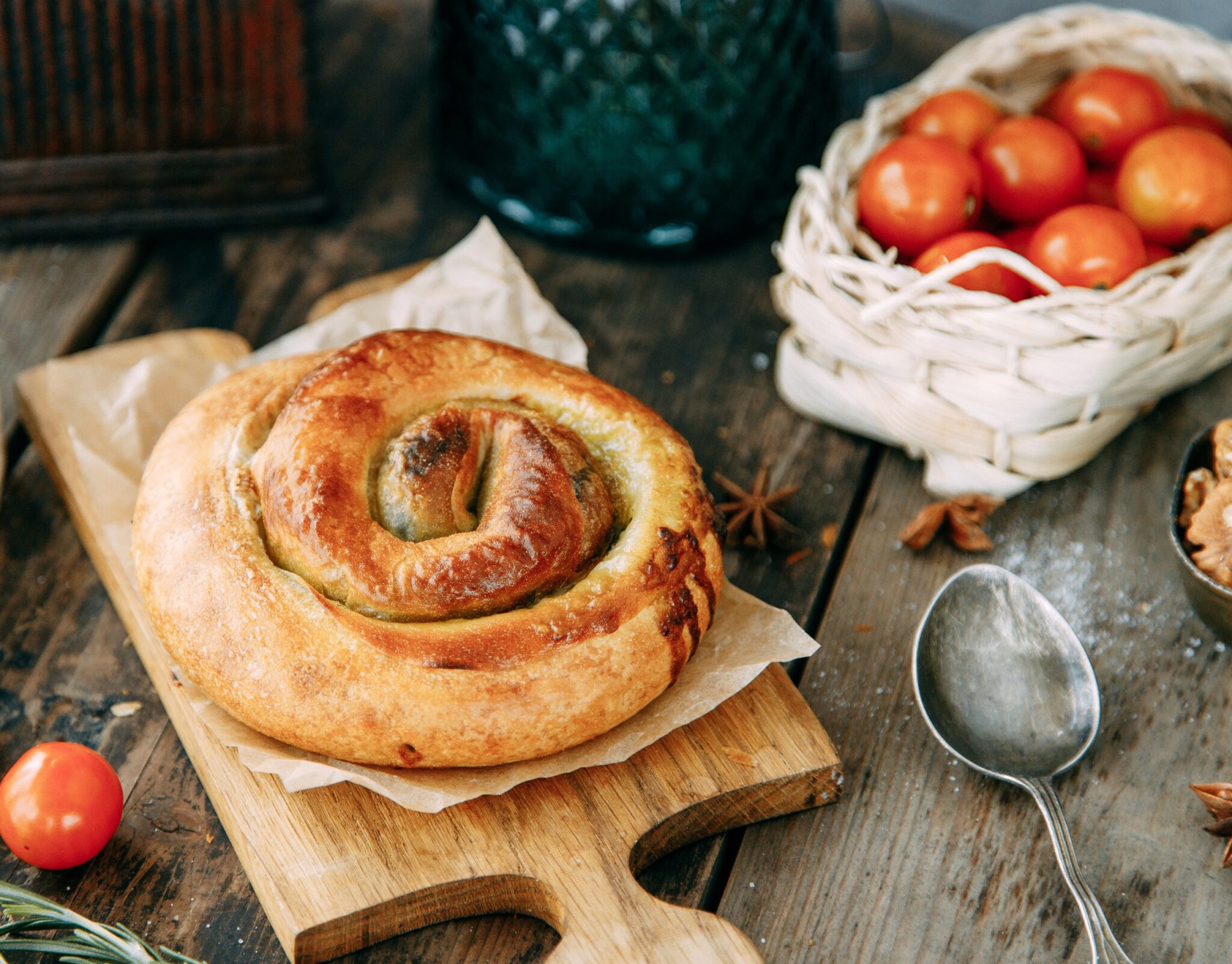 Traditional,Moldovan,And,Romanian,Cake,In,The,Shape,Of,A