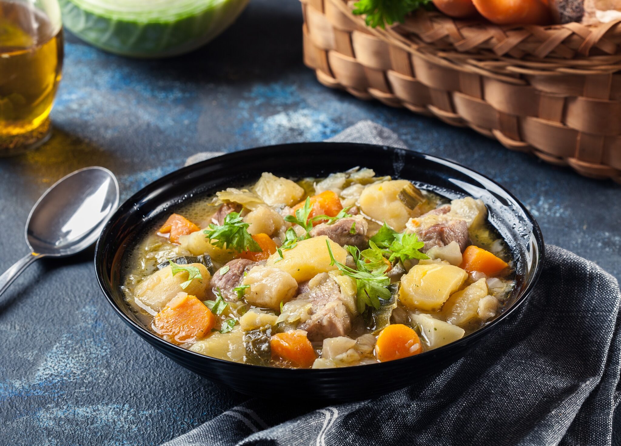 Pichelsteiner,,German,Stew,That,Contains,Meat,And,Vegetables