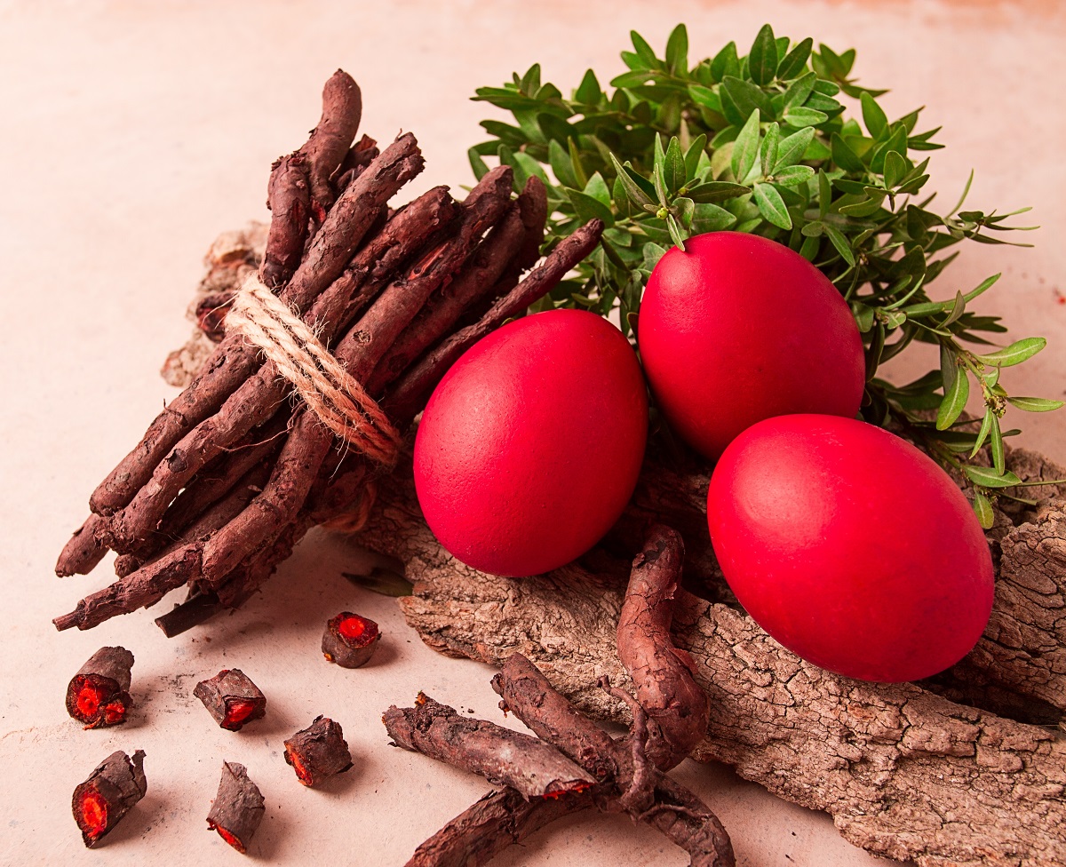 Madder,Dye,,Endro,,Rhizome,For,Egg,Coloring,,Viva,Magenta,Color,