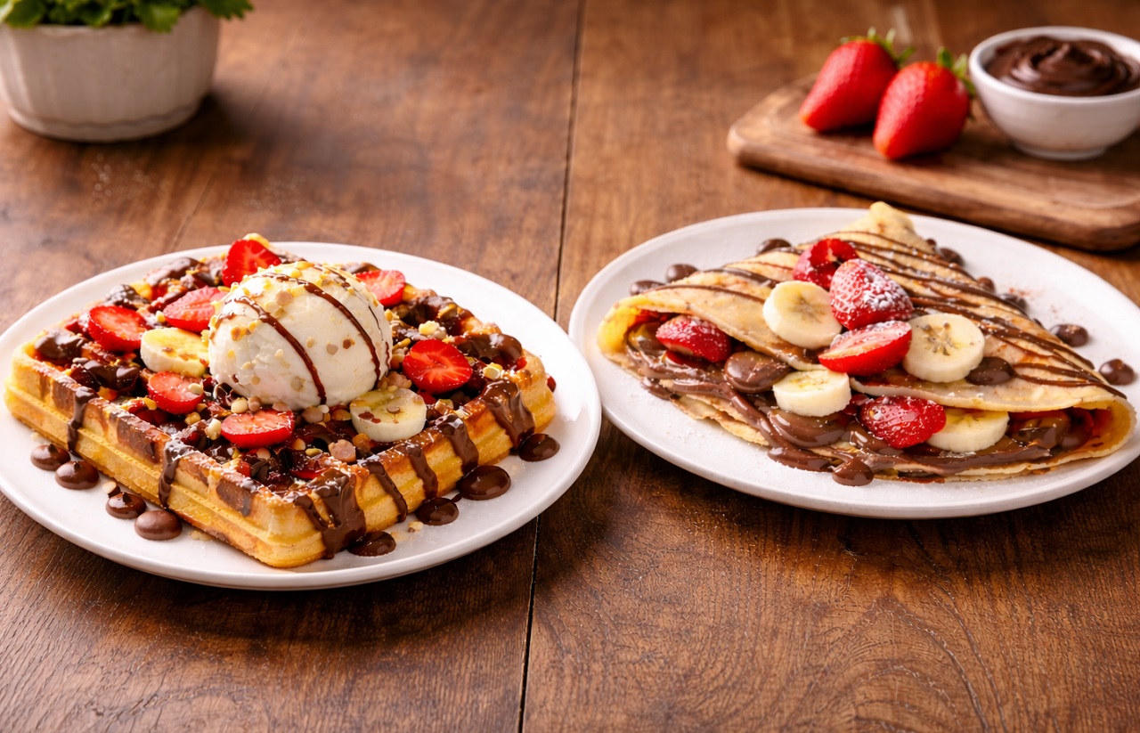 Βάφλα ή κρέπα