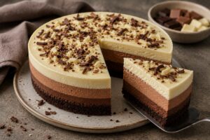 3 cheesecakes φουλ στη σοκολάτα, με ION Nucrema και ΙΟΝ Κουβερτούρα, που δύσκολα μοιράζεσαι